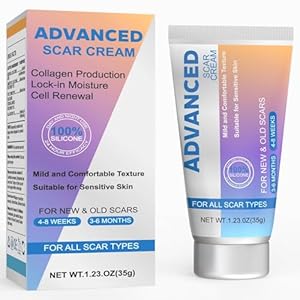 Silicone Scar Gel for Scar & Keloid Treatment (1.23Oz)