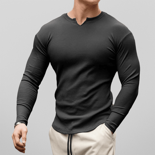 Trendy – Heren Sportshirt van Katoen met Stretch